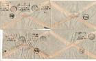 Paraguay  4 Covers To Argentina  Good Franking  1940 