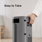 1500w Portable Space Heater For Indoor Use  24  Fast Electric Heater With Remote