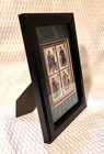 Jane Austen - Matted Framed Postage Stamp Art - Complete Set Of 4 British Stamps