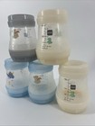 5- Mam Easy Start Anti-colic Baby Bottle Blue Boy Bear Dino 5oz Newborn-4 Months