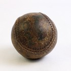 Antique Early 1900 s Baseball Ball Two Signatures Randy Clow And 1 Unreadable
