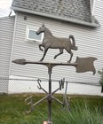 Vintage Antique Whitehall Metal Studio Inc Aluminum Horse Weather Vane