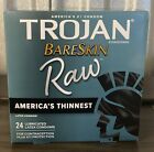 Trojan Bareskin Raw Condoms - 24 Count Exp 11 2026