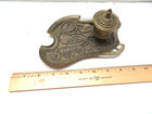Vintage Art Nouveau Inkwell Whiplash Style