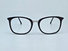 Chanel 3369 C 501 Black Silver Cc Square Eyeglasses Frame Italy 50-19-140