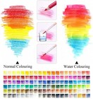 New 180 Professional Watercolor Pencils Set Soft Core Vibrant Art Drawing Kit
