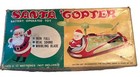 1970 s Masudaya   Modern Toys  japan  Tin Santa Copter Christmas Helicopter Toy