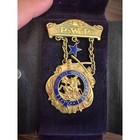 Vintage P w p  Past Worthy President Fraternal Pin R h James  Mi