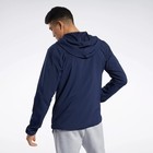 Reebok Men s Training Essentials Jacket Size S Blue Navy Full Zip