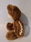Russ Berrie  cookie  Brown Gingerbread 8  Teddy Bear Toy Plush
