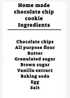 Chocolate Chip Cookies Made To Order Freshly Baked Homemade 1 Dozen
