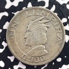1937 Honduras 1 Lempira Lot c6815 Silver 