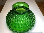 Vintage Beaded Diamond Quilted Glass Lamp Oil Light Shade 10    Fitter Kerosene