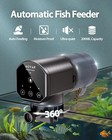Automatic Fish Feeder 200ml - Auto Timer For Aquarium  Turtle  Betta  Koi