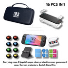 Nintendo Switch 2 Carry Case Screen Protector Travel Case Hard Eva Shell 16 In 1