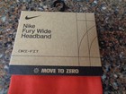 Nike Fury Wide Headband Red Dri-fit One Size Head Band New