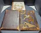 Antique Victorian Family Photo Album 80  Identified Photos Stump Myers Dailey