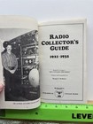 1973 Radio Collector s Guide 1921-1932 Morgan Mcmahon Book Vintage