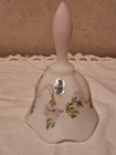 Fenton Family Signature Limited Series  1755 Handpainted Satin Butterfly Bell