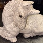 Statue Of Mythical Unicorn Horse Relaxing Home Decor Sculpture