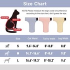 Cat Diapers Belly Bands 3pack   Washable Reusable Female   Male Cats Wraps Pant