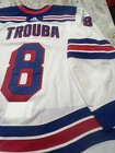 Jacob Trouba Multi Game Used Gu Jersey Ny Rangers Fanatics Coa Photo Matched