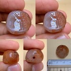 Ancient Near Eastern Sassanian King With Wings  Stone Agate Stamp