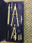 Rare Vintage Riefler 14 Pc Original Box Blueprint Drafting Tool Set Germany