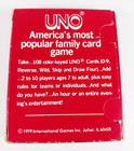 Vintage 1979 Uno Card Game  cards Sealed  International Games Inc