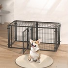 Pet Dog Crate Metal Indoor Playpen Puppy Cage Kennel For Small Medium Large Dogs