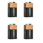 4 Count Duracell 9v Coppertop Alkaline Battery 