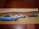 1973 Opel Manta Dealer Showroom Brochure Luxus Rallye Gt Wagon 1900 Sedan