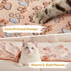 1 Pack 3 Blankets Super Soft Fluffy Premium Fleece Pet Blanket Flannel Throw    