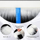 2 X 100 Inch White Faux Fur Fabric Halloween Fluffy Fuzzy Craft Fake Fur Cuts   