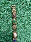 Bintage Goldette Multi Charm Bracelet