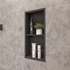 Alfi Brand Abnc1224 12  X 24  Stainless Steel Shower Niche - White