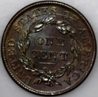 1837-p Large Cent Small Letters  Uncirculated As Shown  sn05 