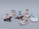 Vintage Art Deco C1920s 30s Bathing Beauty Lady Figures X6