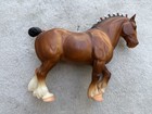 Nice Vintage Breyer Horse  80 Chestnut Clydesdale Stallion Shaded Matte 1970s