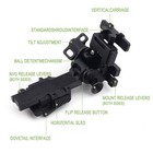 Sotac Lightweight Nvg Helmet Mount Breakaway Dovetail Interface For Pvs15 pvs18