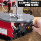 16in Variable Speed Scroll Saw W  Extra-large Tilting Working Table For Woodwork