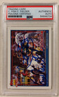1991 Topps Cecil Fielder Carlton Fisk Signed Baseball Card Certified Psa dna Hof