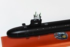 Uss New Jersey  ssn-796   20-inch Mahogany Model