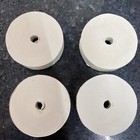 4-round Rubber Bumper- Trailer Doors  Boats   Other  2-1 2 Dia X 1  High - White