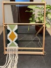Fireside Crafts Solid Wood Table-top Weaving Loom  25 2  H X 19 3  W Extra La   