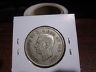 1938 - Canada Silver Half Dollar - Canadian 50 Cent Coin