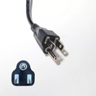 Lot Of 10-100 Ac Power Cord Cable Desktop Monitor Computer Pc 5ft Iec320