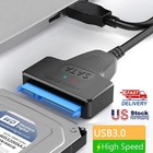 1 2pcs Sata To Usb 3 0 Hard Drive Cable Converter Adapter Data Cable 2 5 ssd New