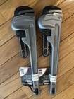 2 Ridgid 14    Aluminum Pipe Wrench 