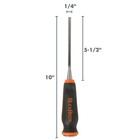 Buck Brothers 74711 Wood Chisel 1 4 Inch  For Trim  Carving  And 1 4   Black